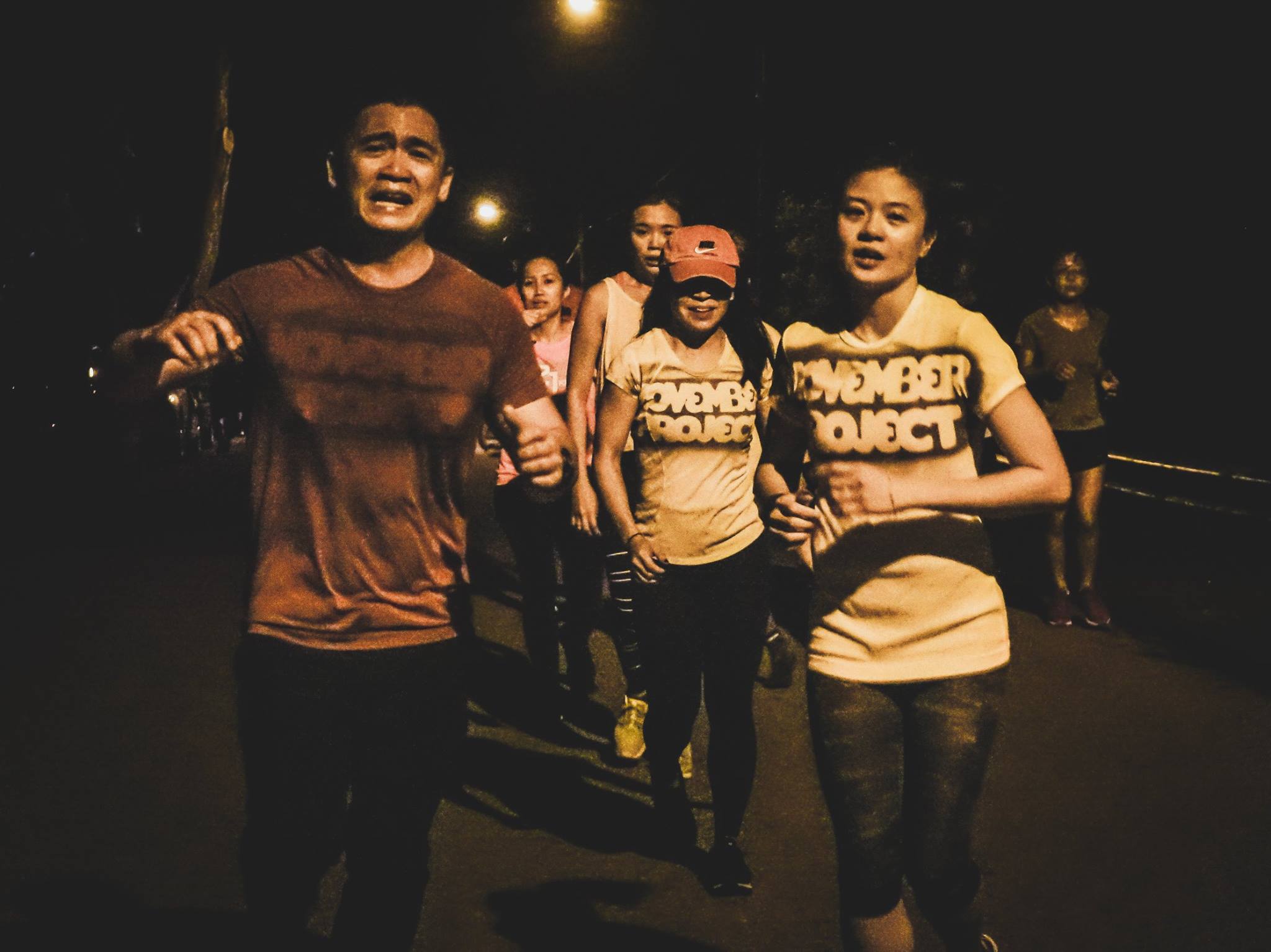 Facebook/November Project Malaysia Ending the 'day' with some good fun.